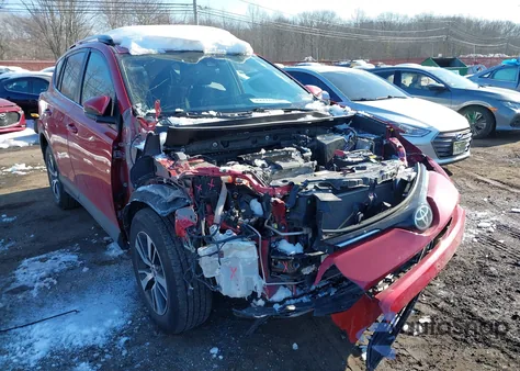 2017 Toyota Rav4 Xle из США, поврежденный, VIN JTMRFREV4HJ159186